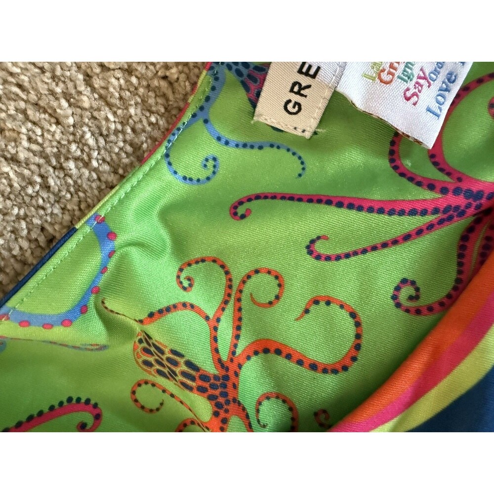 Gretchen Scott Dress Size Small Vibrant Colors Nautical Beach Ocean - Picture 8 of 10